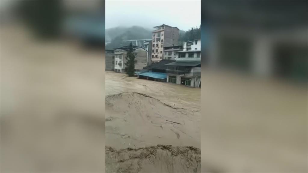 貴州第二波暴雨!溪水暴漲街道全淹 發布最高緊報急撤離4萬人