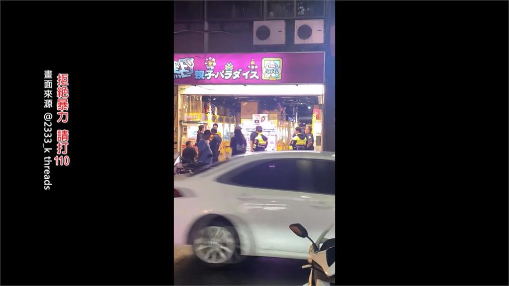 喝醉失控！　天母醉男持菜刀鬧事　反遭娃娃機業者壓制