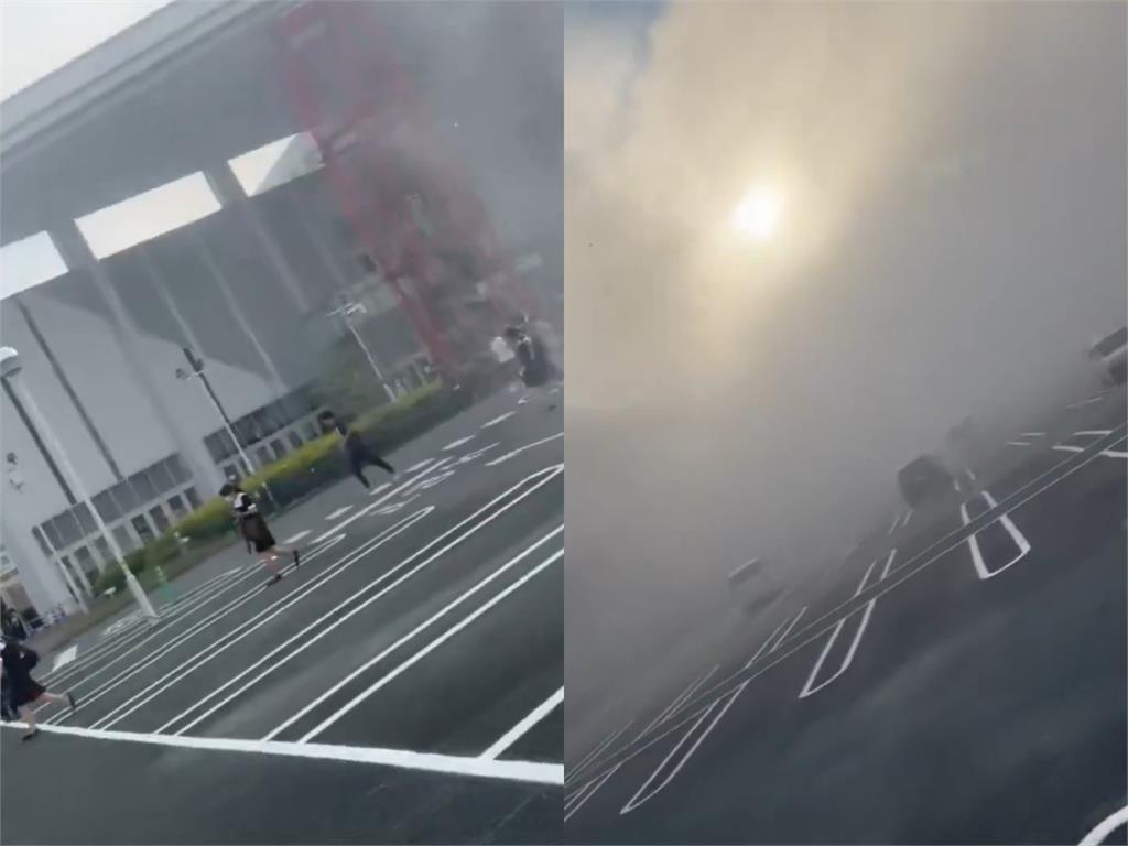 快訊／熊本「AEON MALL」突爆炸倒塌！警證實「多人死亡」民眾逃亡畫面曝