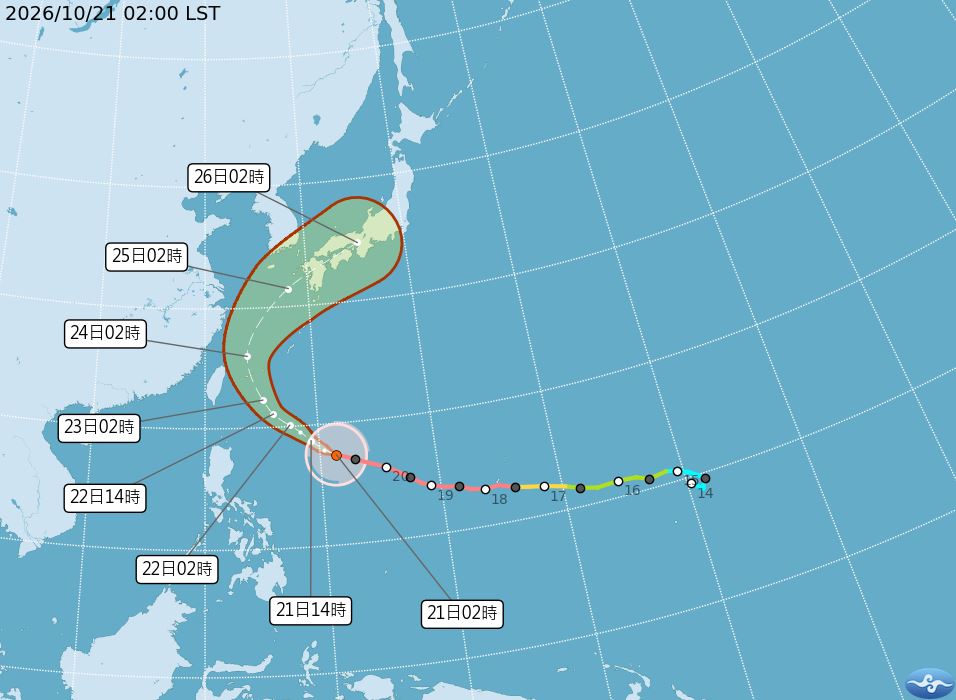 薔琵「近乎完美」成今年最強颱！專家曝「路徑快成定局」示警3地風雨最猛
