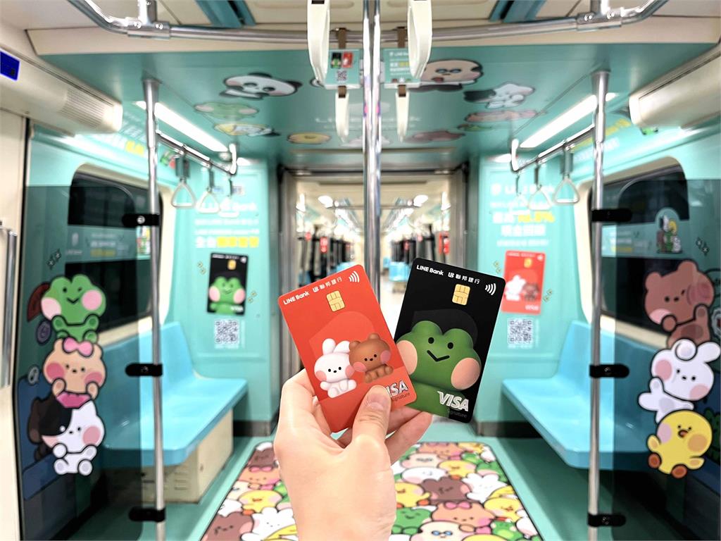 LINE FRIENDS minini首度亮相台北捷運 辦卡首刷送好禮