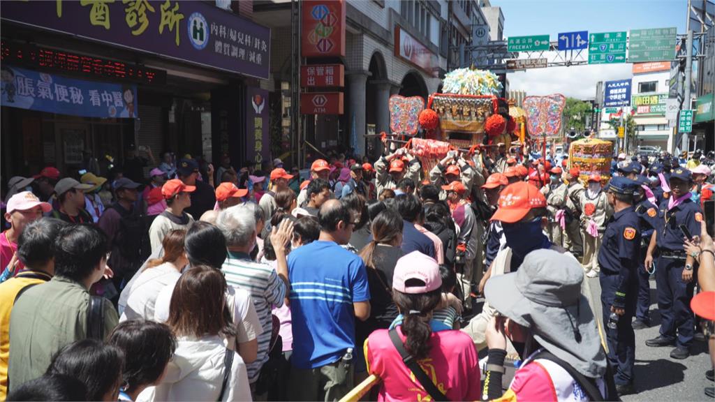 西螺福興宮太平媽首入蘭陽平原　上千信眾恭迎聖駕賜福