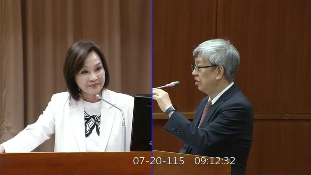 陳建仁掌中研院首備詢！　遭藍批矯情　回擊：學術研究非政治職位
