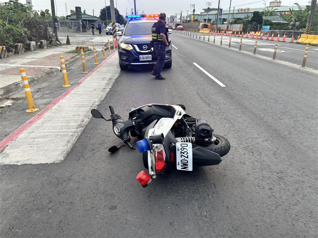 最新／超驚險！高雄租賃車拒檢還撞警察「被開3槍」　副所長慘掛彩送醫