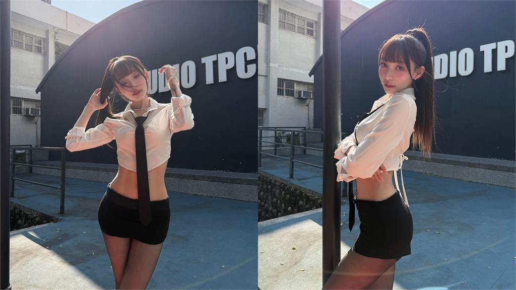 性感黑絲OL「撞臉謝金燕」竟是林襄!一抬頭「洋娃娃妝」太精緻…網愣:抱歉