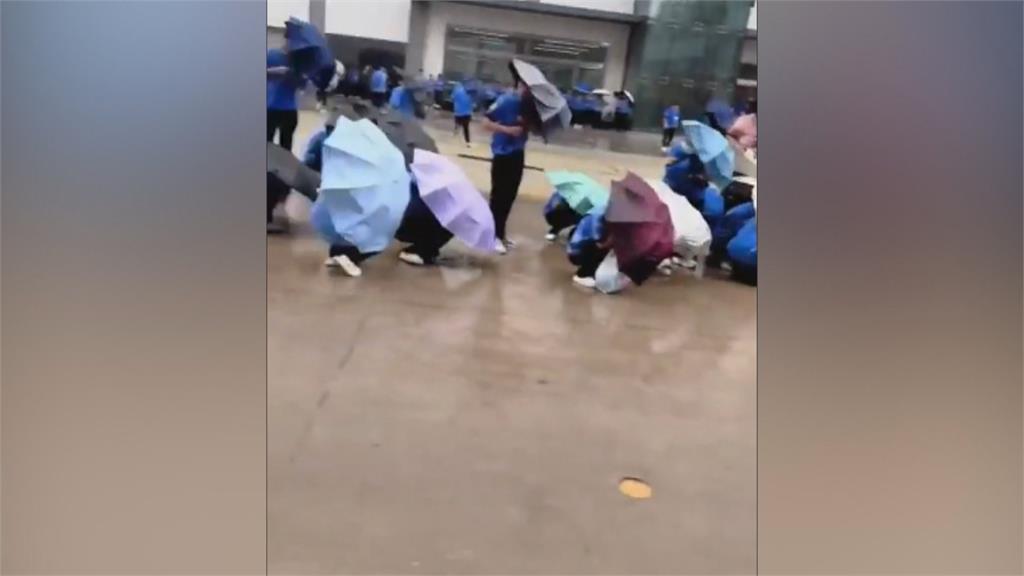 沒人性？「紅霞」肆虐廣東、江西　公司竟要員工冒風雨上班