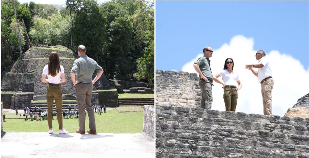 凱特王妃訪加勒比海「白T卡其褲」超休閒　皇室粉絲讚：史上最親民造型