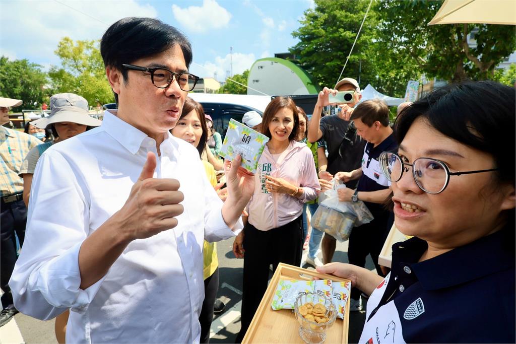 2025夏季新鮮市「旗山蕉響樂」香甜登場 陳其邁邀請大家來旗山品嚐、選購優質農產