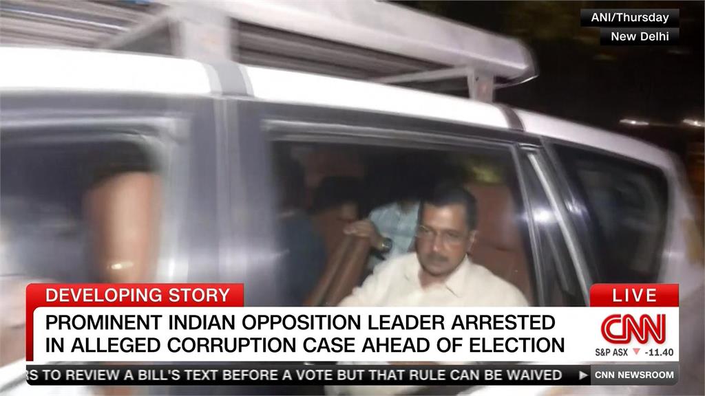 印度大選在即！莫迪政敵遭控貪污被捕　大批民眾上街抗議　反對黨批政治打壓