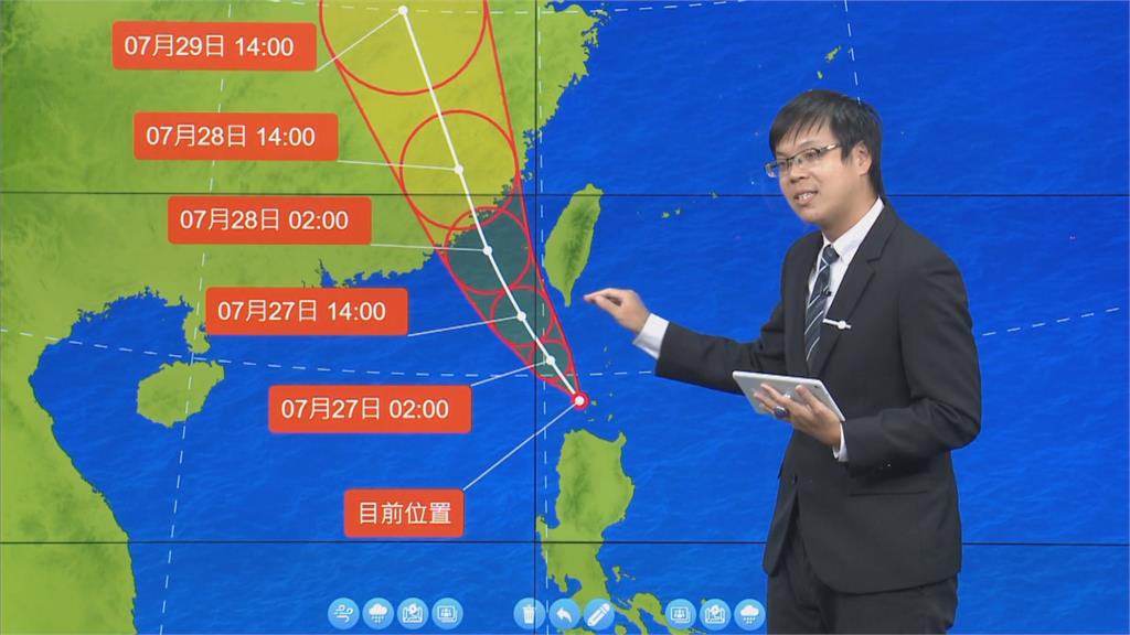 快新聞/杜蘇芮暴風圈即將觸陸! 警戒區擴大「雲林以南全列入」