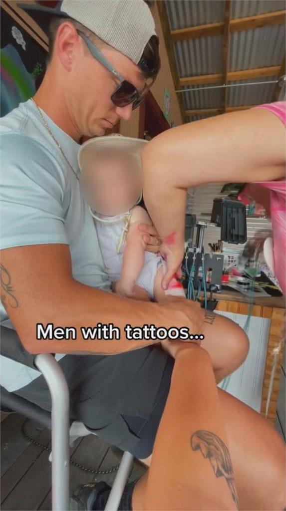 6月嬰身上紋「愛媽刺青」！千萬網友朝聖　狠批父母喪盡天良遭打臉