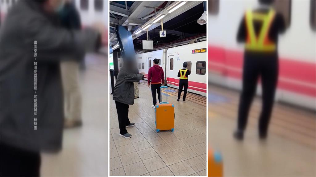 口罩男硬闖慧燈中學「火車專車」 近400位師生等他一個..家長怒了架人下車