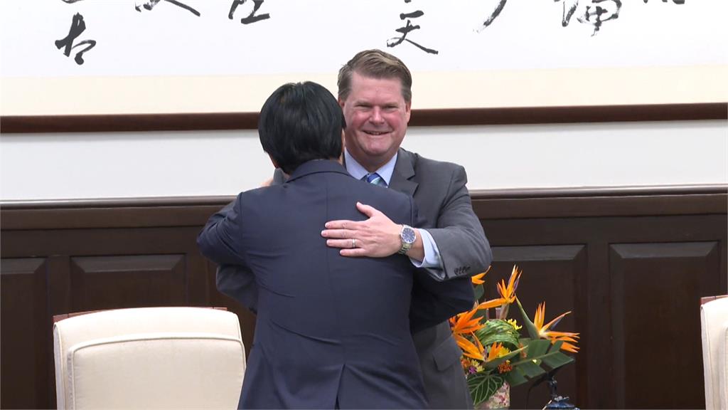 薛瑞福率團訪台關切中國脅迫　賴總統：須建構無人機體系