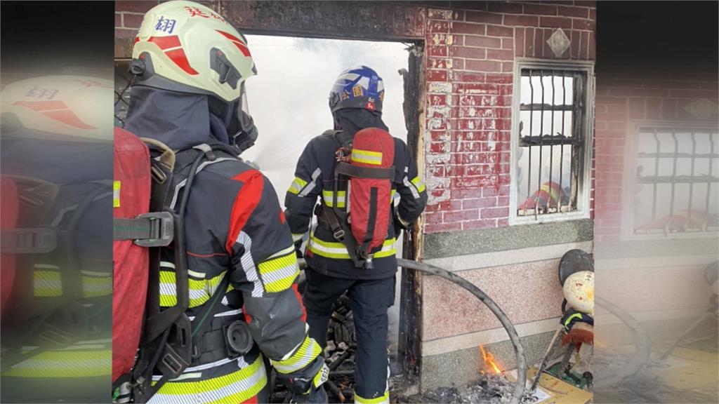 雲林平房火警！九旬母臥床受困火場　兒返回相救雙亡
