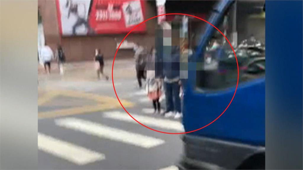 貨車未禮讓3母女過馬路　駕駛被正義哥喊停竟怒爆粗口