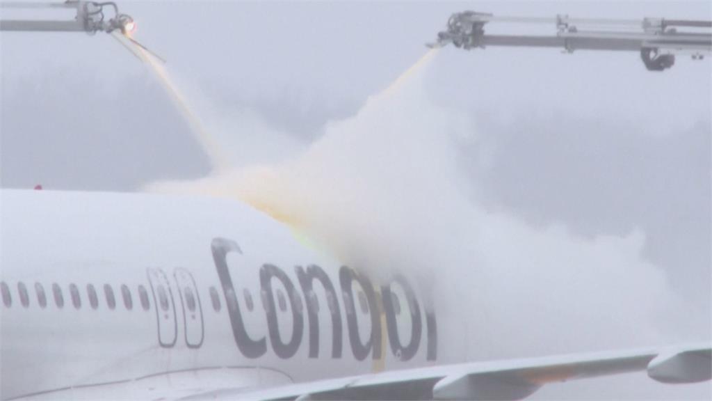 暴風雪強襲德國亂交通　法蘭克福機場大量航班取消
