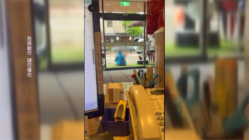 宜蘭男「躺地點火」 怪異行為 飯店櫃台員工嚇壞報警