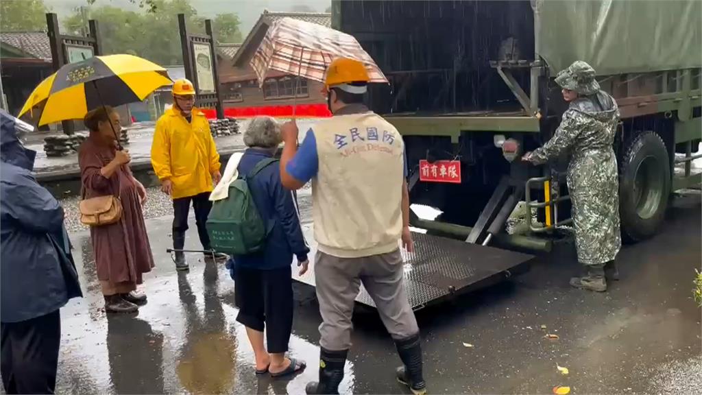 花蓮萬里溪警戒　下游鳳林、萬榮、秀林居民緊急撤離