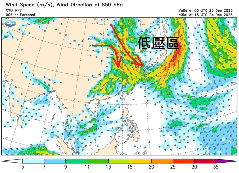 台灣恐出現「雙段式降溫」冷爆！鄭明典示警這處「3小時狂降4.1度」：快速降溫有感