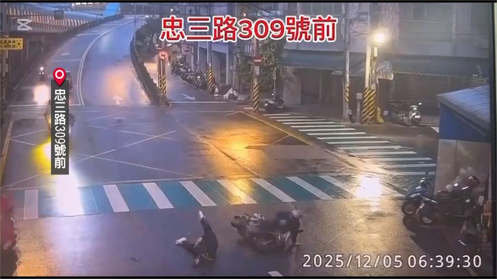 車未禮讓!基隆5天4起行人被撞 警強化巡邏取締「不停讓行人」