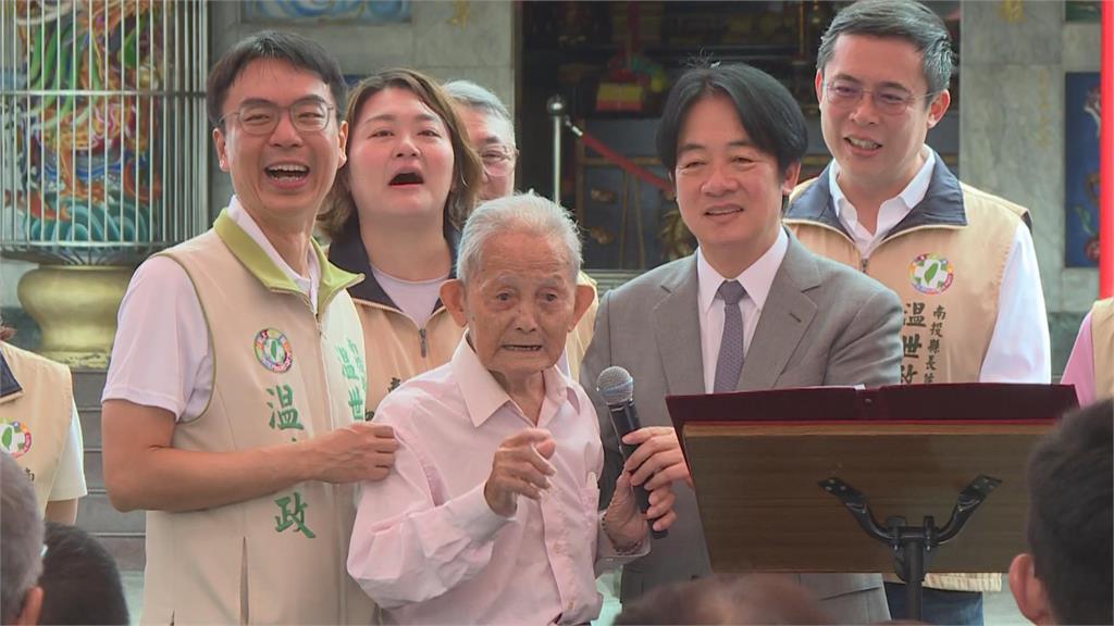 快新聞／賴清德南投助選！讚溫世政一身正氣　喊若當選「黑道財團遠離縣政府」
