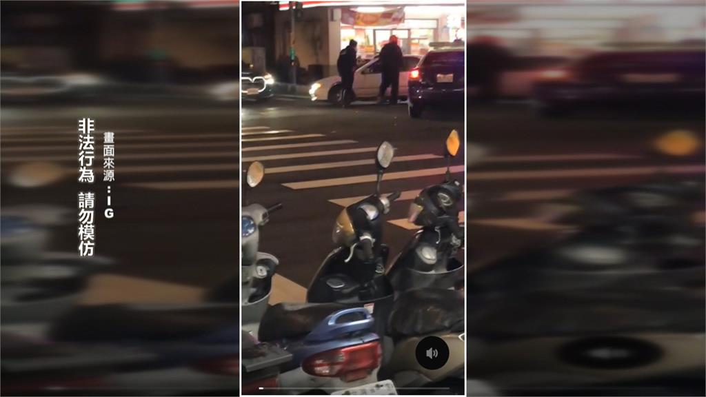 新北永和傳槍響！　男開贓車拒檢逃逸、警開四槍攔停