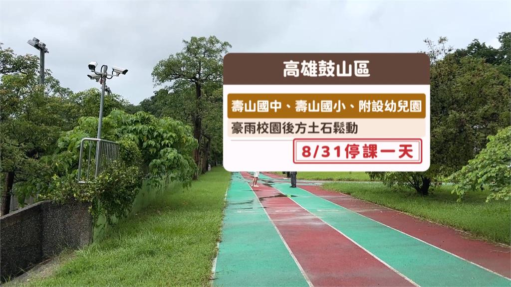 南台灣迎新一波豪雨！　高雄3校開學日緊急停課