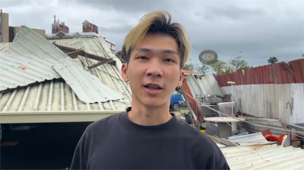 毀了!台南車體鍍膜廠剛開幕遇風災 財損逾300萬
