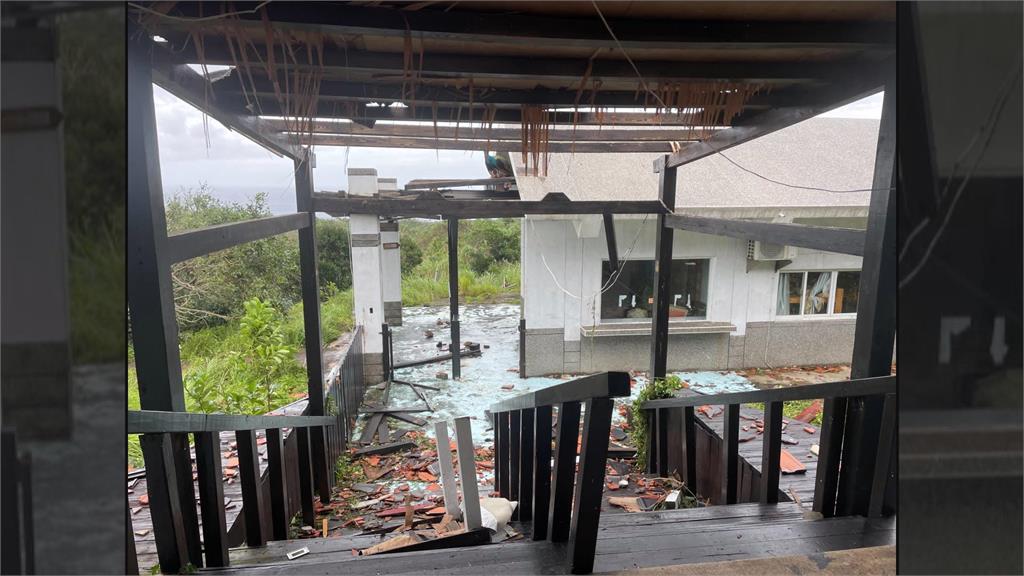 「海葵」颱風重創綠島　著名梅花鹿園區至今仍殘破不堪
