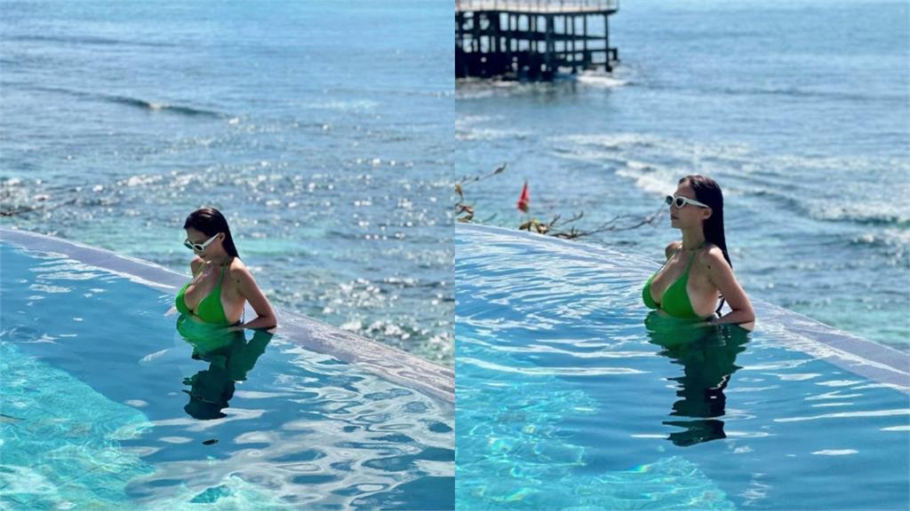 真人蛇姬游泳「沉重巨物」浮出水面!「迷之視角」全網自首:不爭氣放大了…