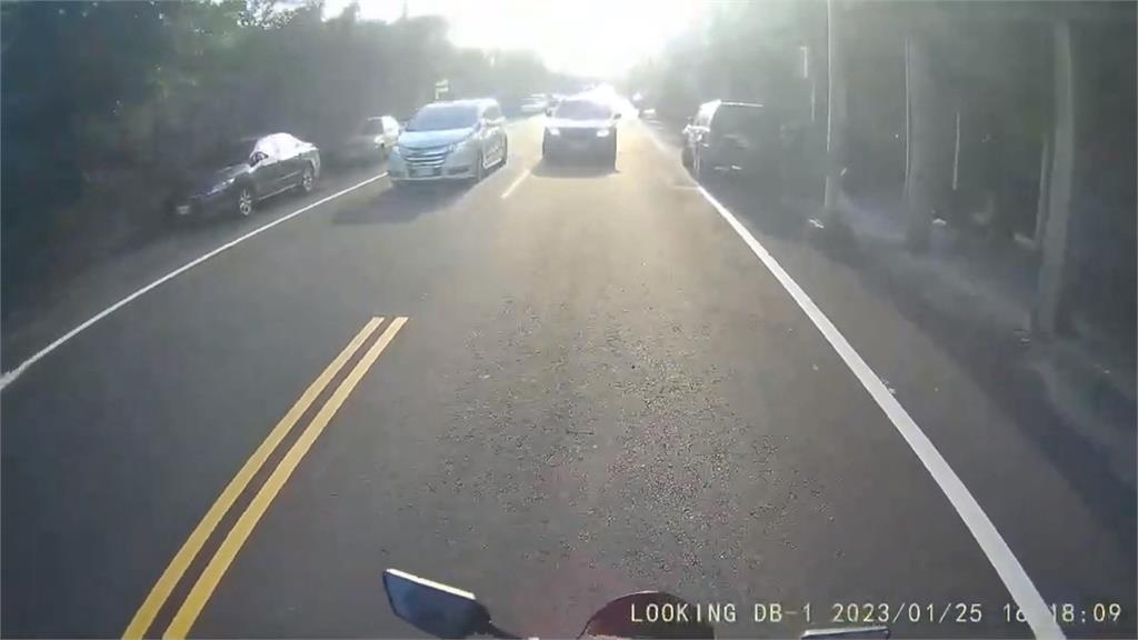 休旅車逆向超車還嗆聲　警開單罰2400元