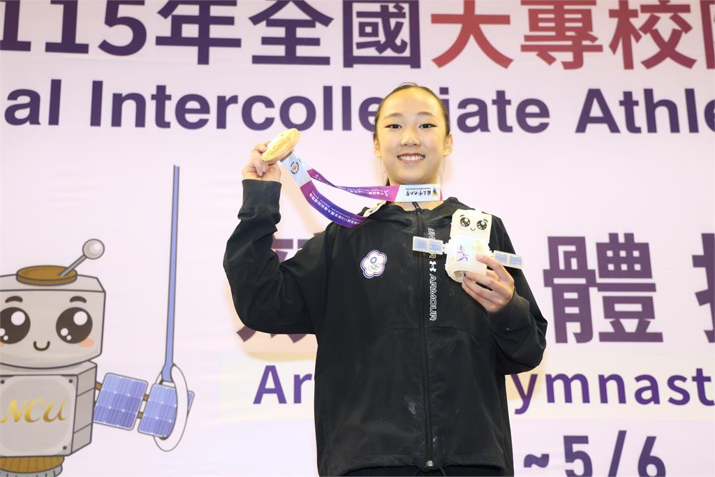 全大運／險勝「體操精靈」丁華恬！政大新鮮人廖奕淳「走出膝傷陰霾」摘首金