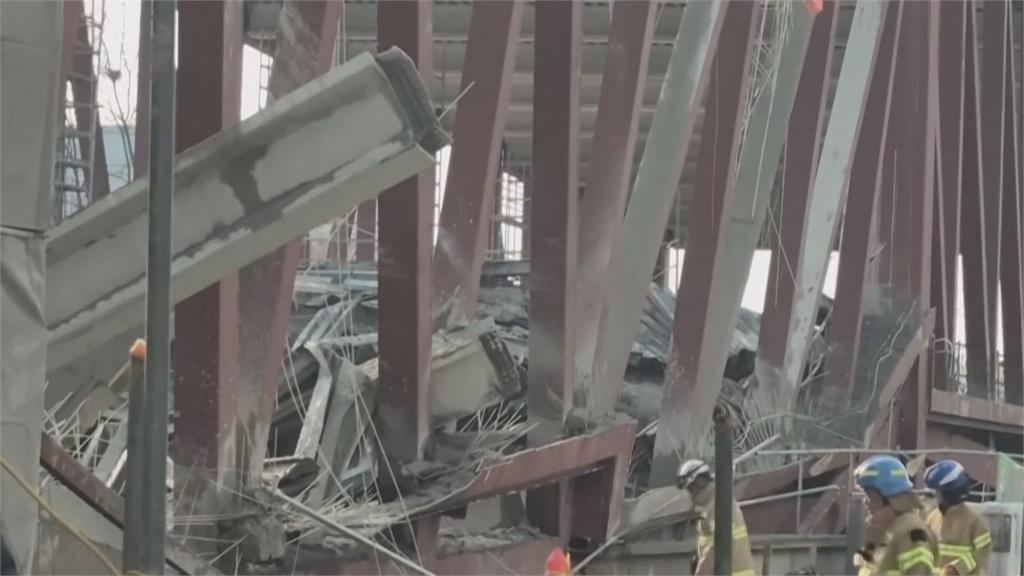 南韓地鐵「新安山線」工安意外　工地鋼筋倒塌1人喪命