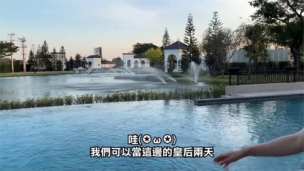 隱藏家世大公開!生父擁「千坪噴水池莊園」 台德混血美女甜喊:不想工作了