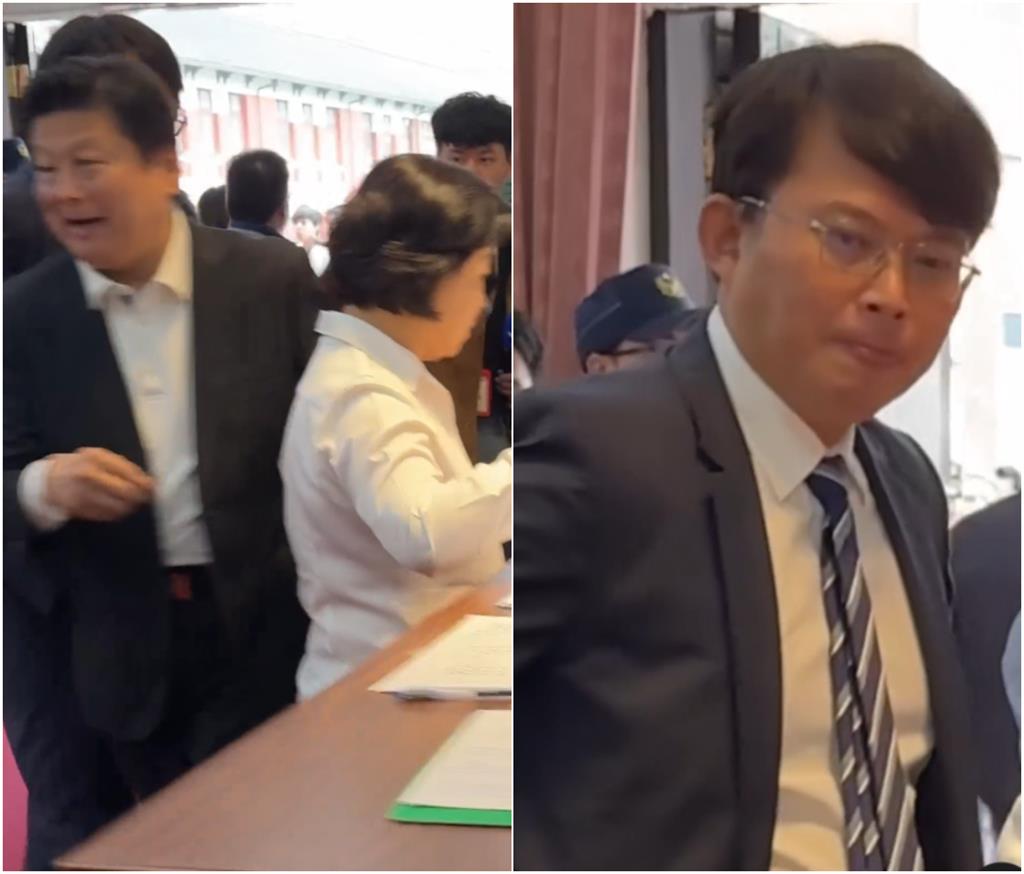黃國昌無端口水咆哮蔡易餘!舊片遭挖「傅崑萁一撞全靜音」網笑瘋:這畫面太美