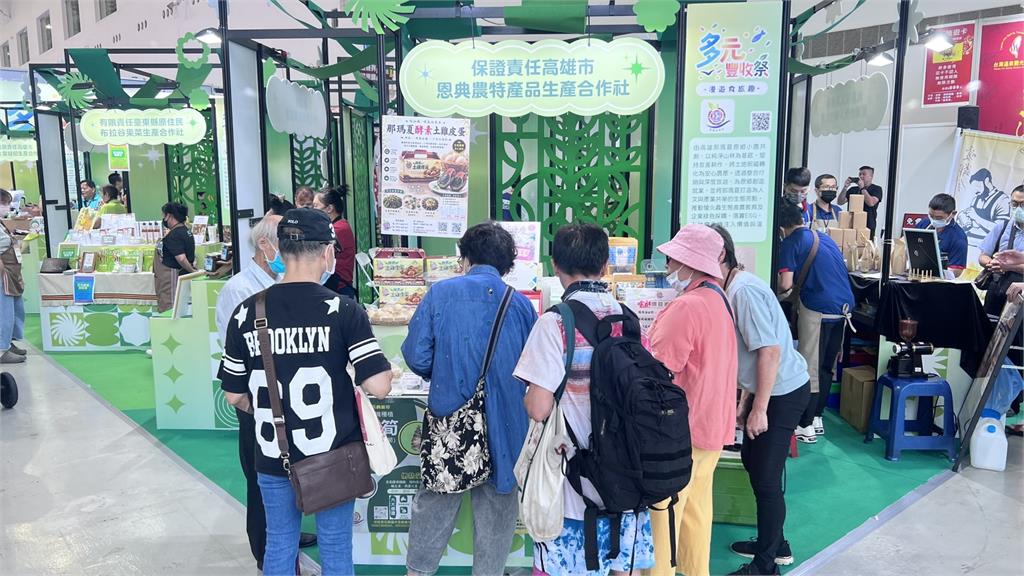 勞動部高分署假日市集  逾5千人挺在地產業展現創生、創業成果