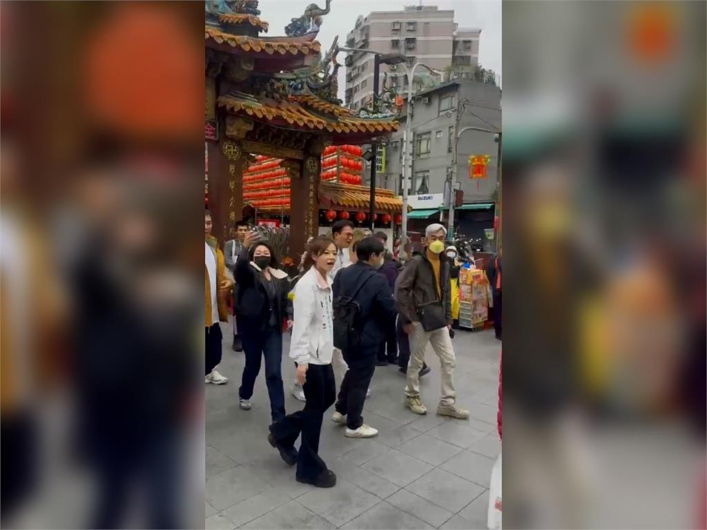 最新／數不清了！黃國昌板橋再挨嗆「超速仔選到底」　林子宇回喊「新年快樂」