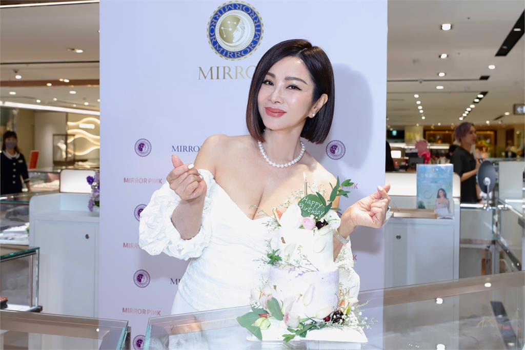 陳美鳳擔任珠寶品牌一日店長！希望所有的女性面對過不去的事或委曲 要學習找出口！