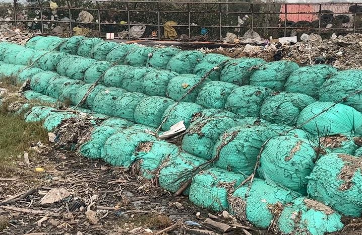 花蓮垃圾掩埋場又傳火警 悶燒濃煙竄天惡臭撲鼻