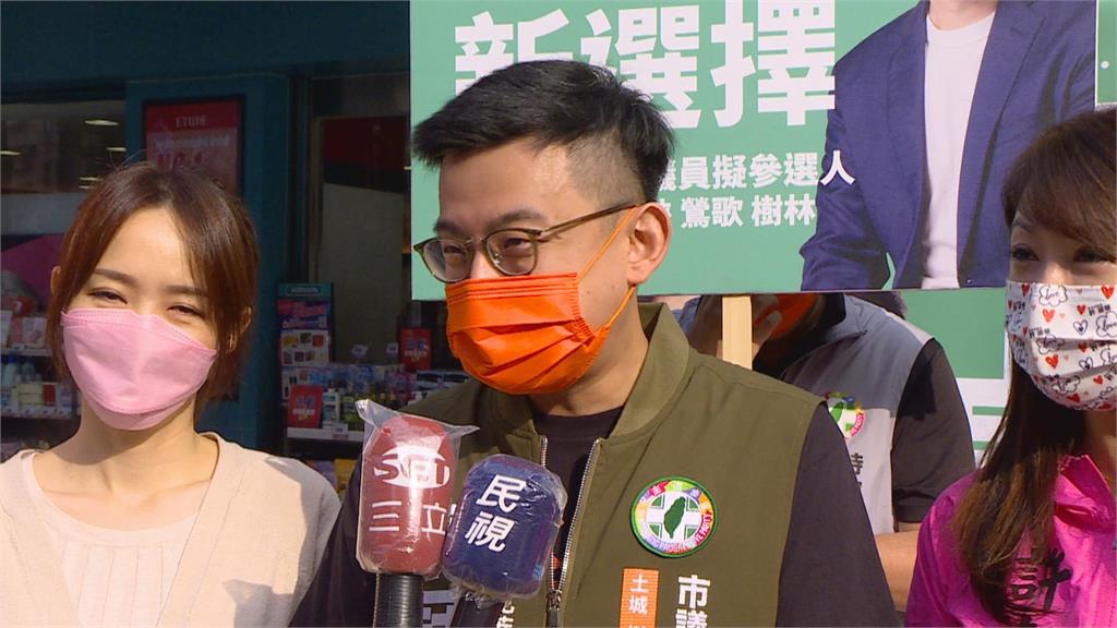 新北議員初選民調倒計時　陳乃瑜「行軍」掃街拜票