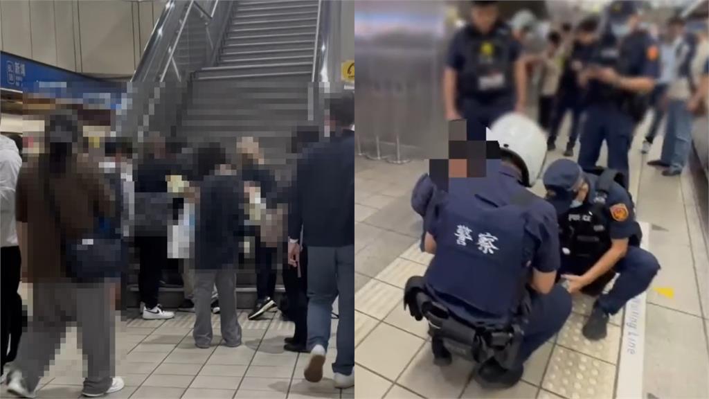 過程如同鄭捷案!北捷女子持刀無差別砍人 目擊者:被推2車廂逃跑