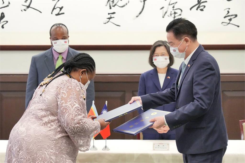 快新聞／台灣史瓦帝尼簽署「聯合聲明」　外交部：彰顯兩國邦誼堅篤