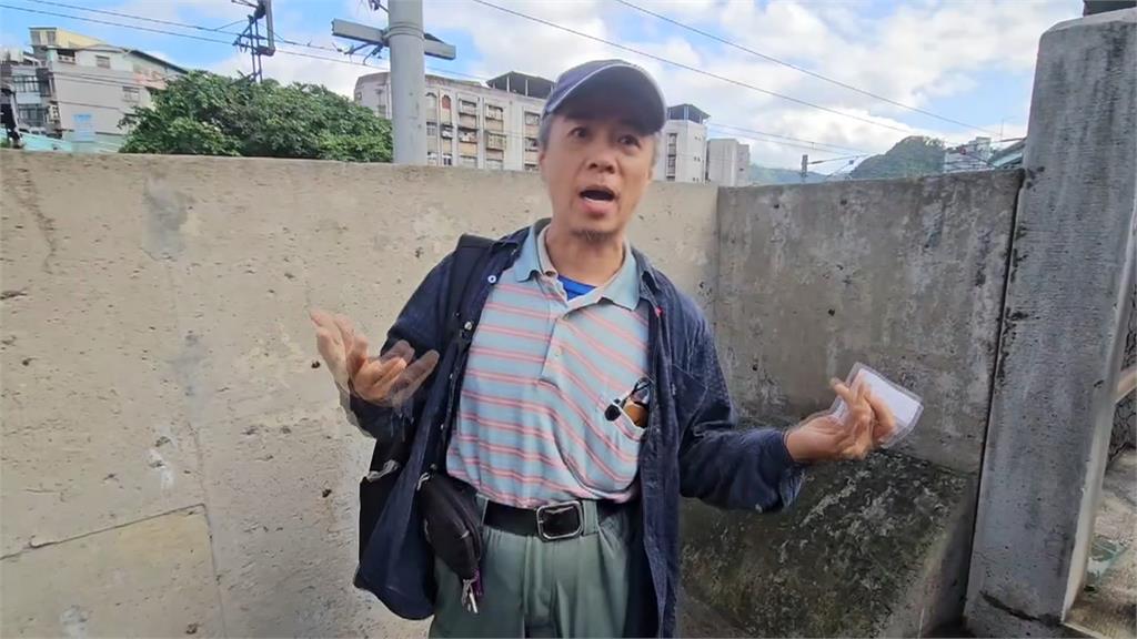 基隆路橋紅線畫一半　駕駛停車遭開紅單怒轟交通處