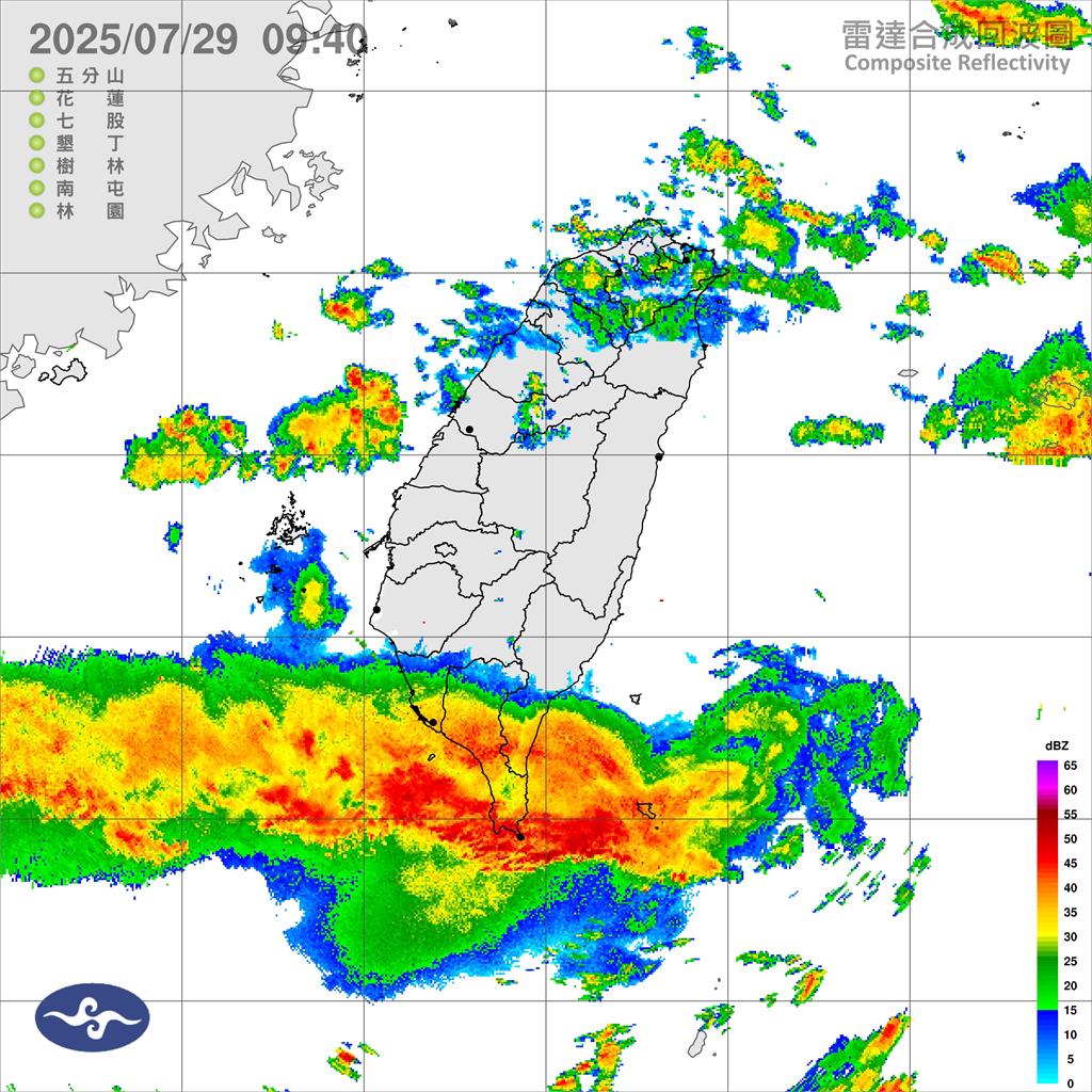 西南季風卡外海「20縣市豪雨特報」！專家示警「中南部」：致災雨連炸7天