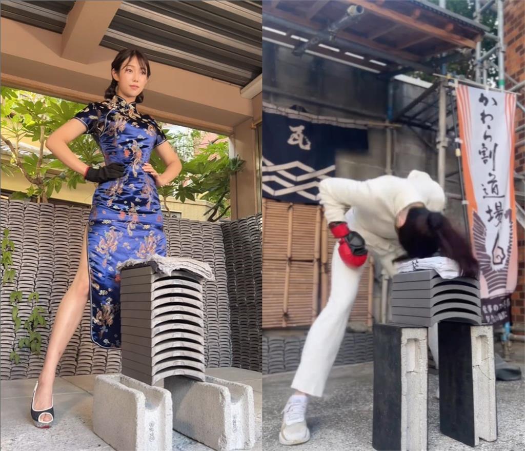 「真人版春麗」來了?甜美女教師竟「徒手劈15瓦」4260萬人瘋傳
