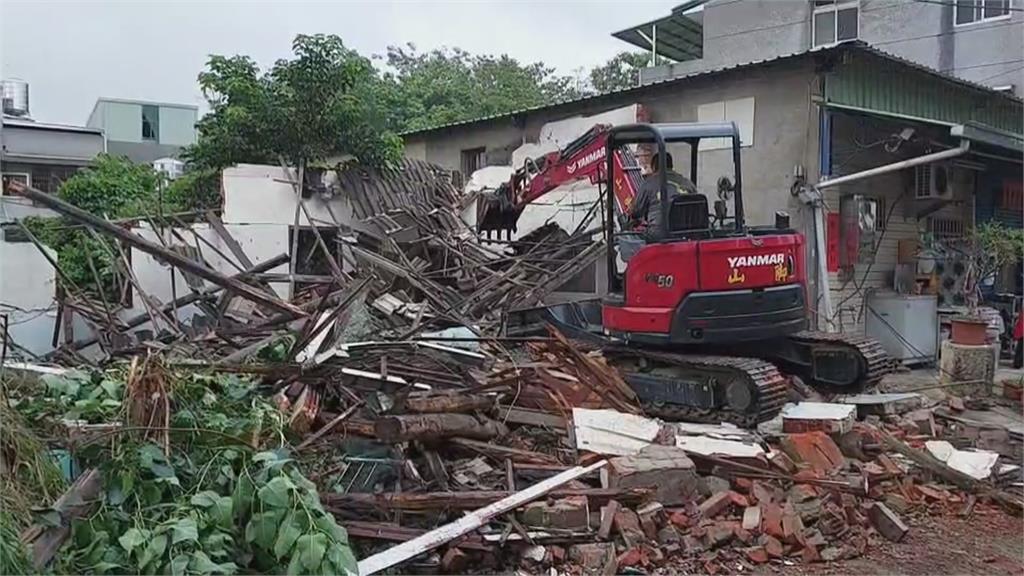 連日地震!台南虎頭埤民宅倒塌 70多戶居民安全堪憂