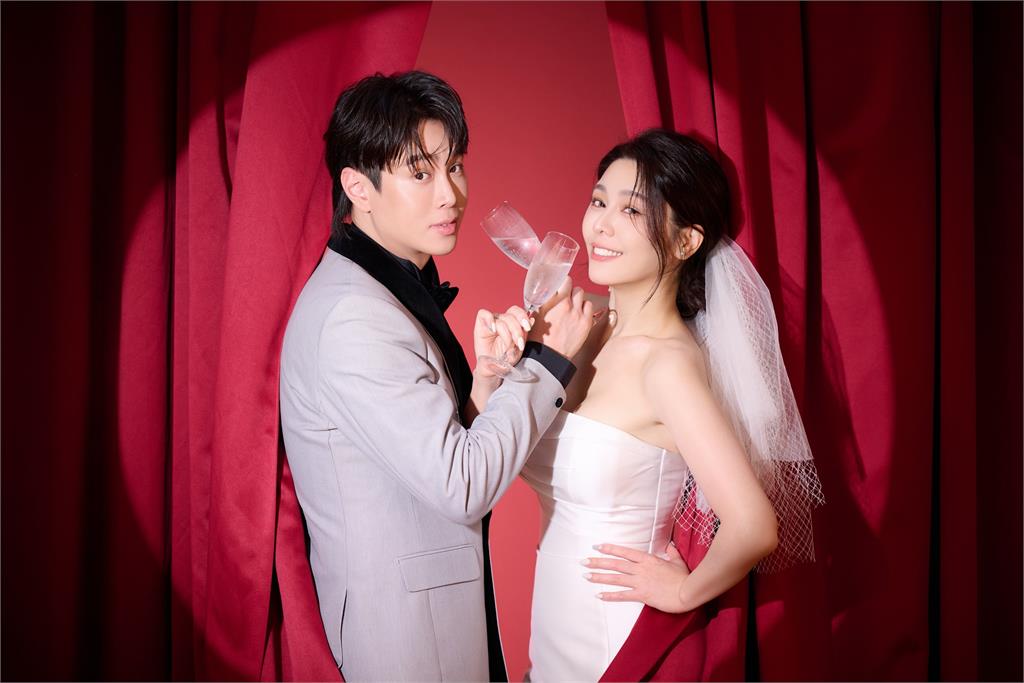 「結婚8年」白家綺、吳東諺補辦世紀婚禮！「絕美摟腰婚紗照」曝光