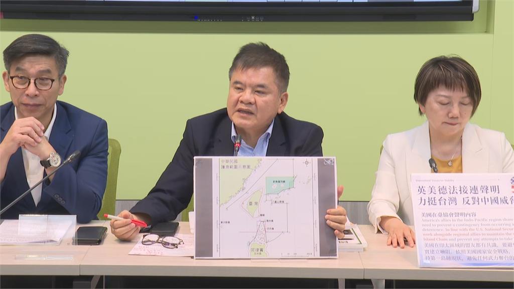 快新聞／「4軍事強國」出手保台了！撂狠話警告中國　民進黨團親上火線回應