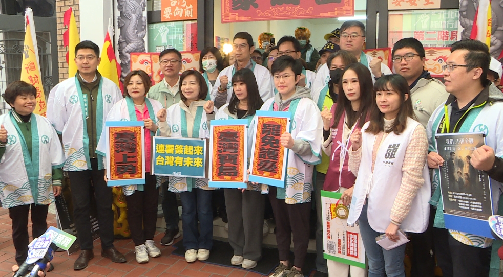 台中六罷免藍委團體聯合起義 這三區連署皆破2萬!續拚收件