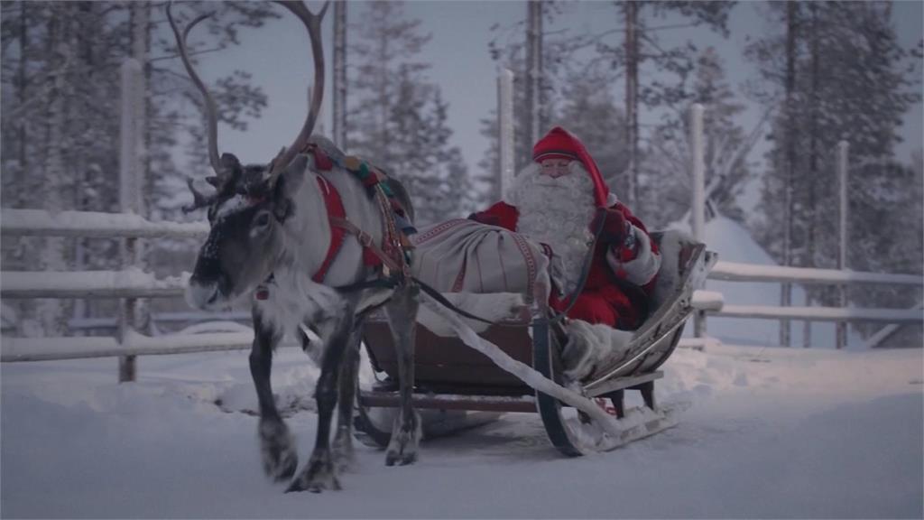和耶誕老公公見面！　芬蘭耶誕老人村體驗搭雪橇